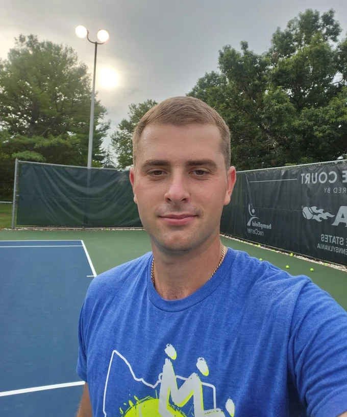 Александр Чепик, ваш личный тренер по теннису